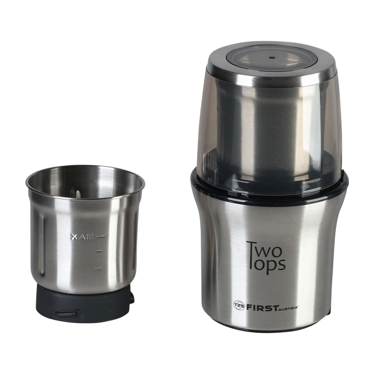 Kaffeemahlmaschine + Zerkleinerer 200 Watt | Edelstahl Kaffeemahlmaschine + Zerkleinerer 200 Watt | Edelstahl