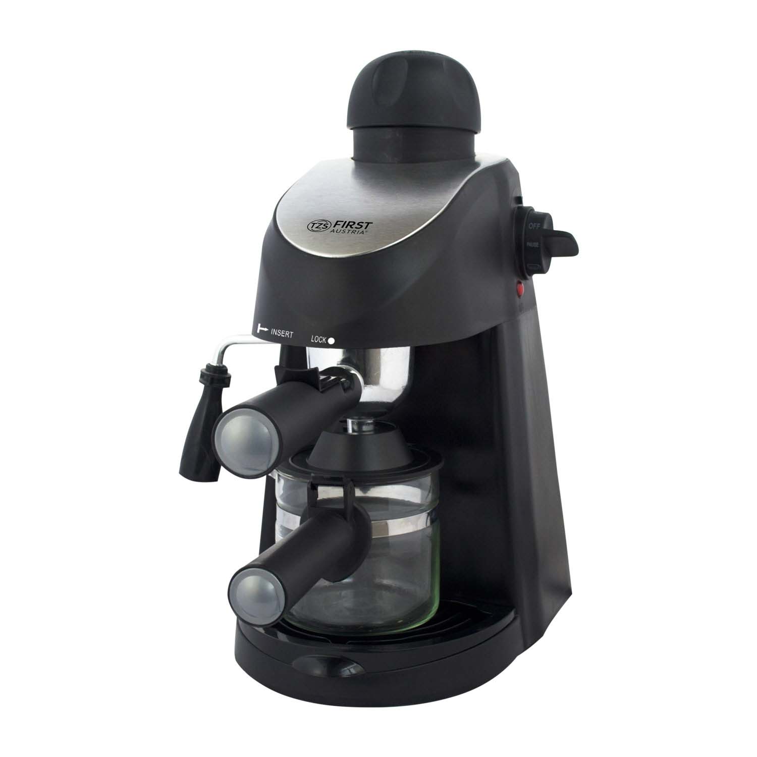 Espresso Maschine 800 Watt | 4 Tassen Espresso Maschine 800 Watt | 4 Tassen