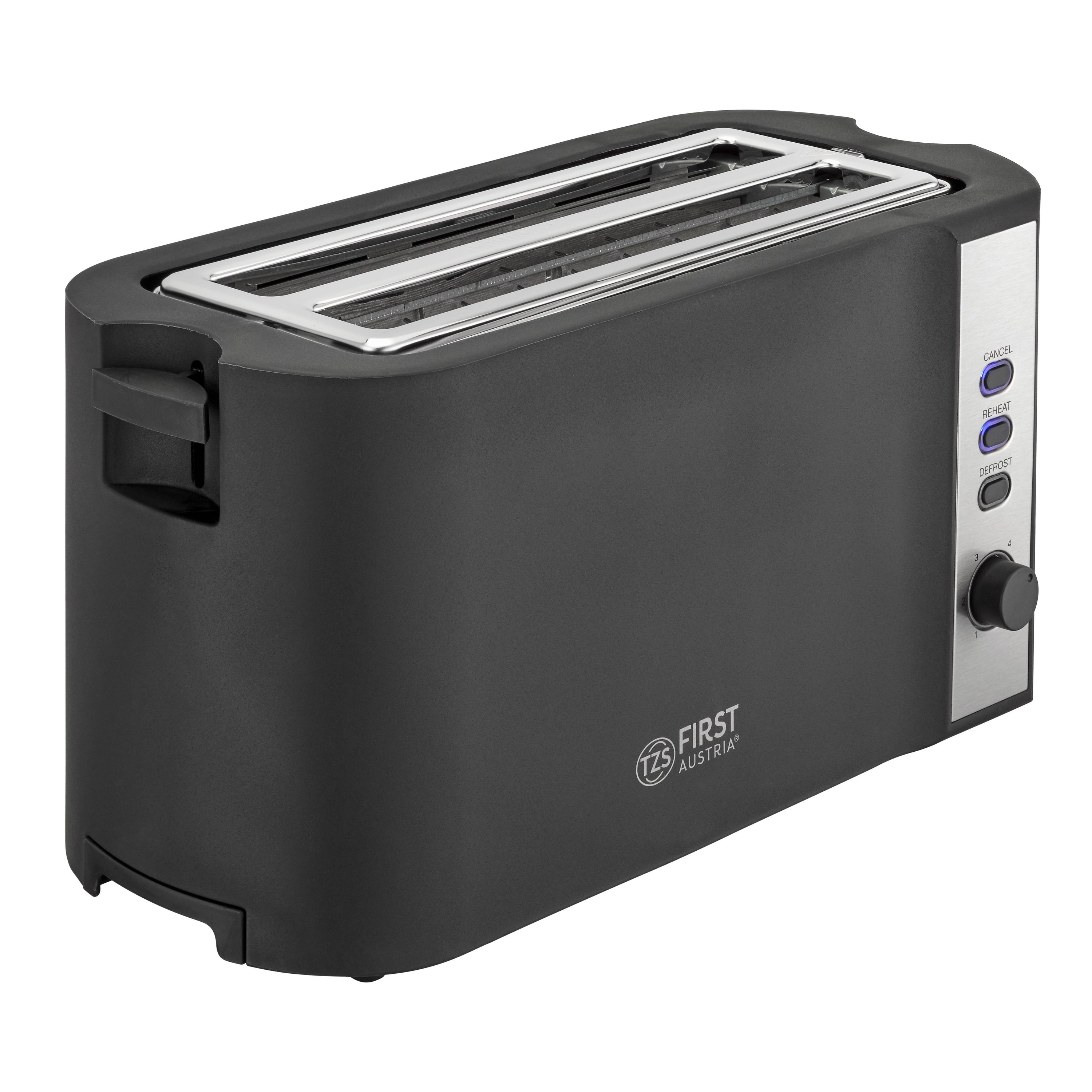 Toaster | 4-Schlitz-Langschlitz  | 4 Scheiben | 1200-1500W